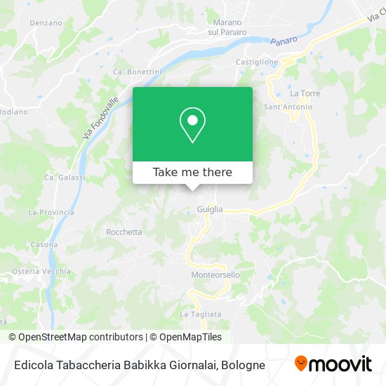 Edicola Tabaccheria Babikka Giornalai map