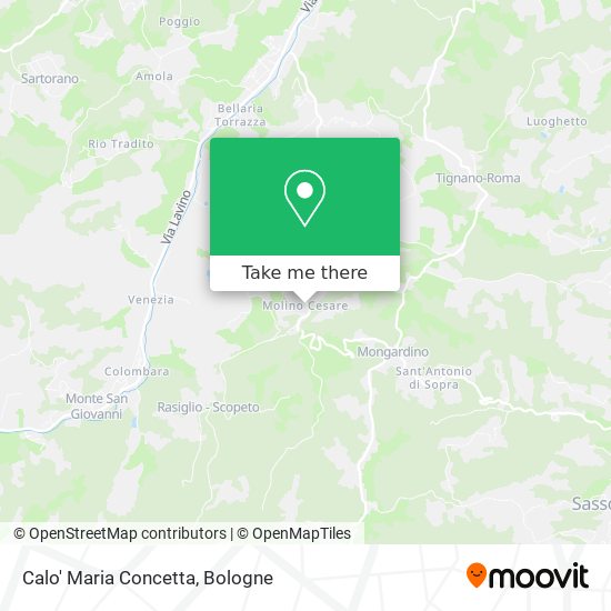 Calo' Maria Concetta map