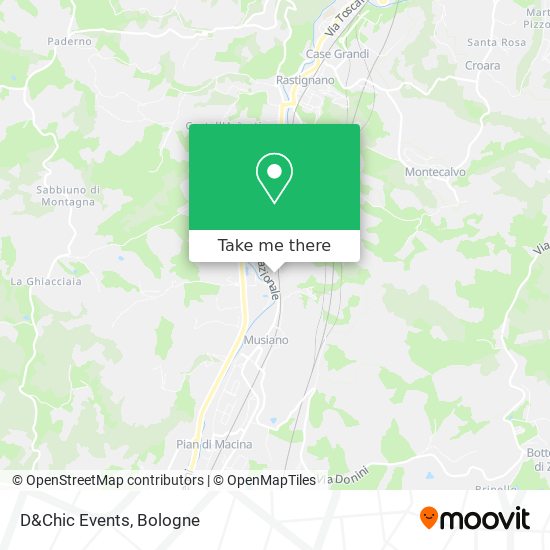 D&Chic Events map