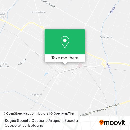 Sogea Societa Gestione Artigiani Societa Cooperativa map