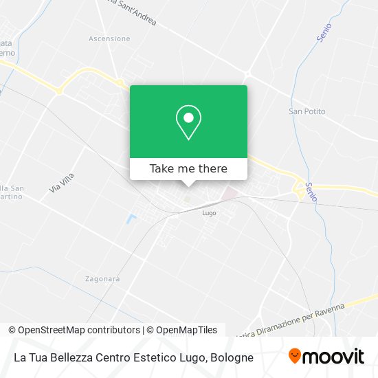 La Tua Bellezza Centro Estetico Lugo map