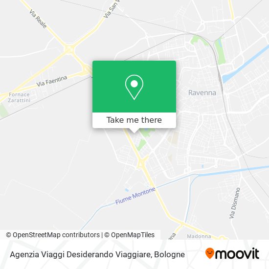 Agenzia Viaggi Desiderando Viaggiare map