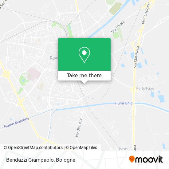 Bendazzi Giampaolo map