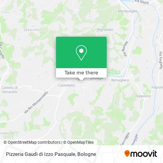 Pizzeria Gaudì di Izzo Pasquale map