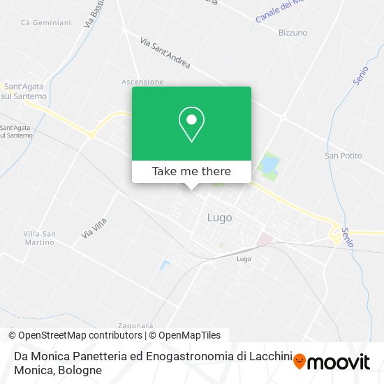 Da Monica Panetteria ed Enogastronomia di Lacchini Monica map