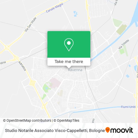 Studio Notarile Associato Visco-Cappelletti map