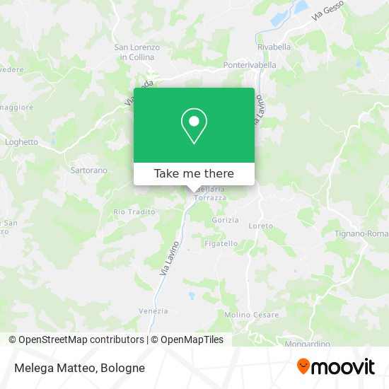 Melega Matteo map