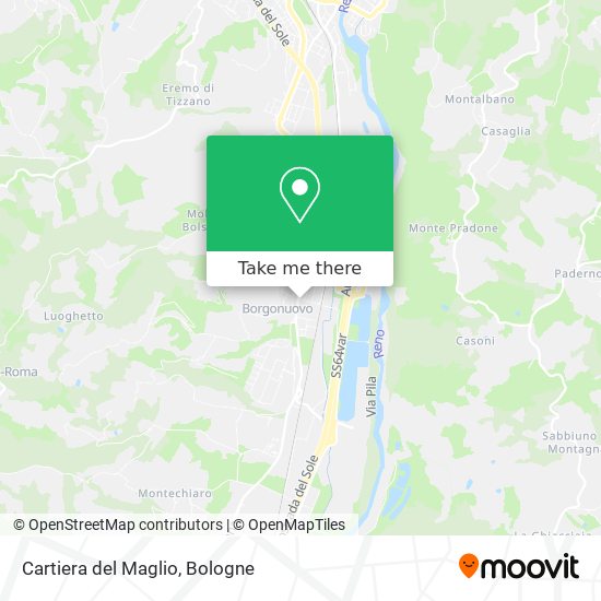 Cartiera del Maglio map