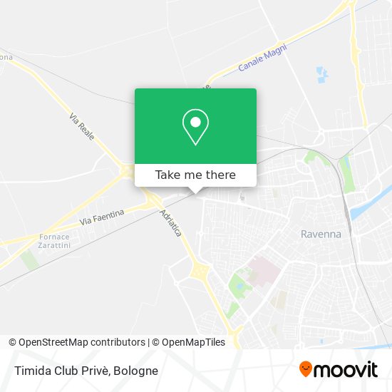 Timida Club Privè map