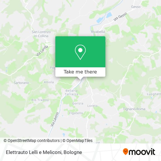 Elettrauto Lelli e Meliconi map