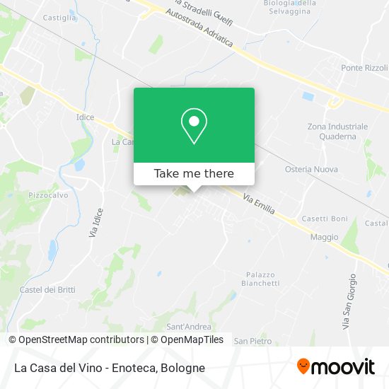 La Casa del Vino - Enoteca map