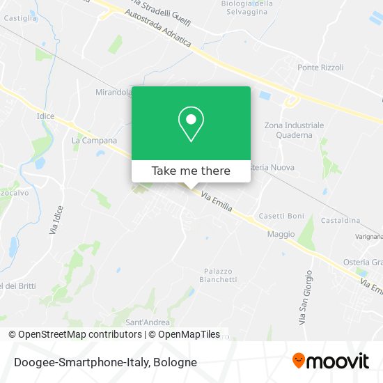 Doogee-Smartphone-Italy map