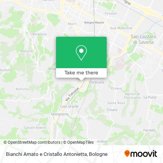 Bianchi Amato e Cristallo Antonietta map