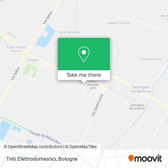 Tinti Elettrodomestici map