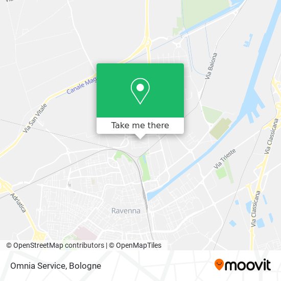 Omnia Service map