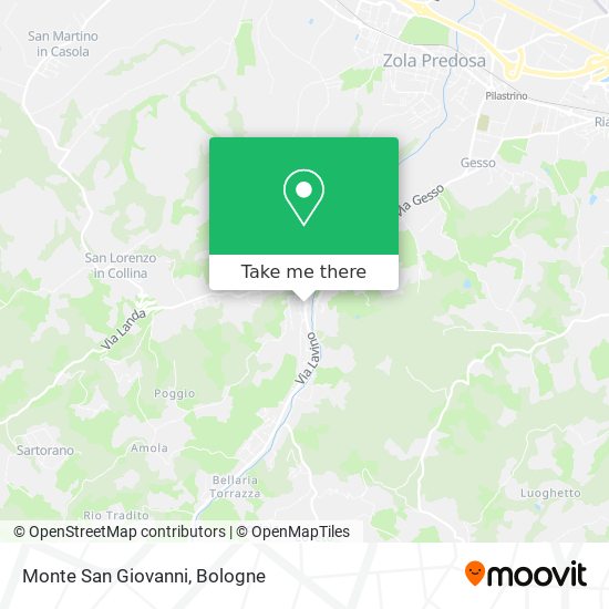 Monte San Giovanni map