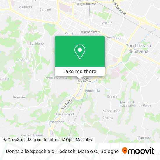 Donna allo Specchio di Tedeschi Mara e C. map