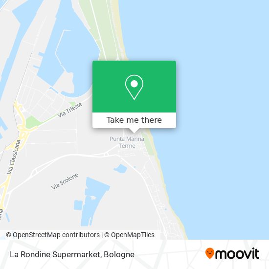 La Rondine Supermarket map