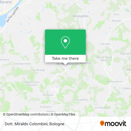 Dott. Miraldo Colombini map