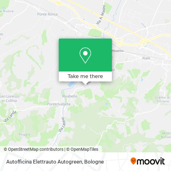 Autofficina Elettrauto Autogreen map