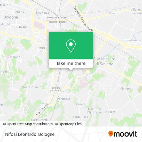 Nifosi Leonardo map