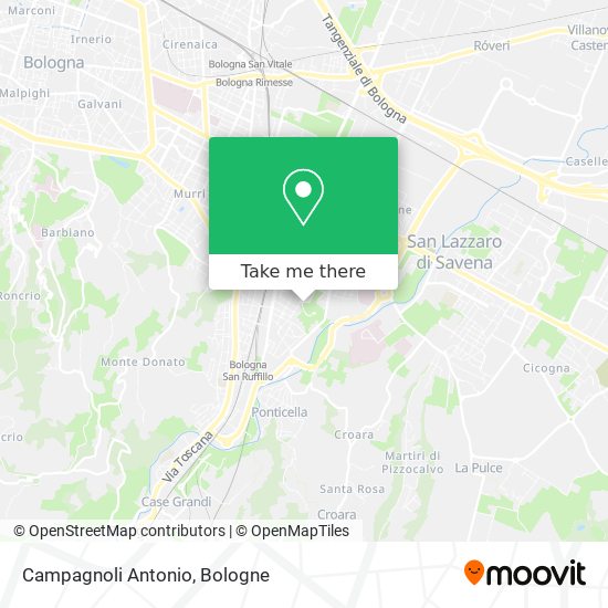 Campagnoli Antonio map