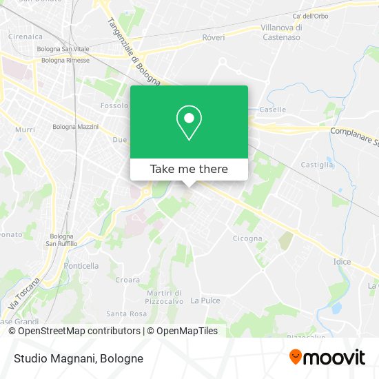 Studio Magnani map