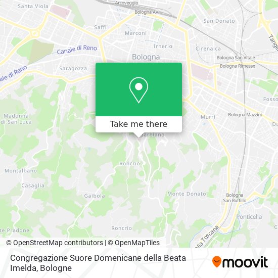 Congregazione Suore Domenicane della Beata Imelda map