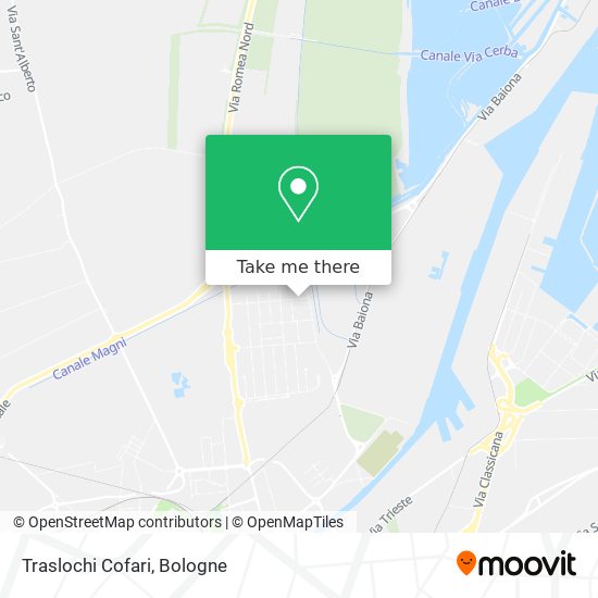 Traslochi Cofari map
