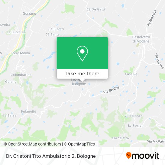 Dr. Cristoni Tito Ambulatorio 2 map