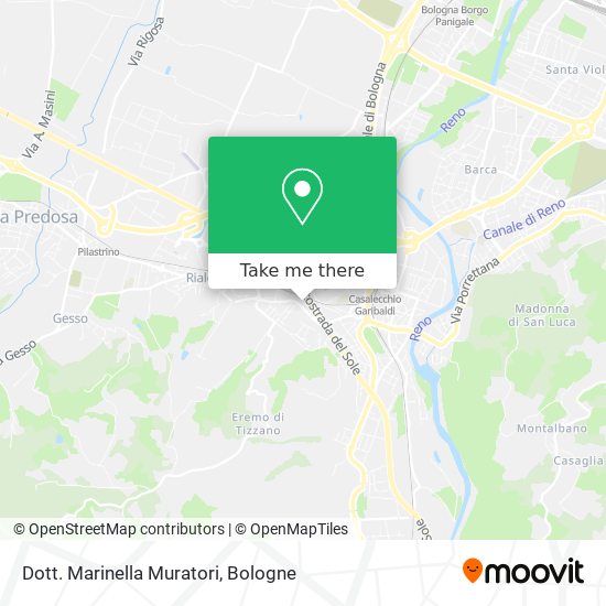 Dott. Marinella Muratori map