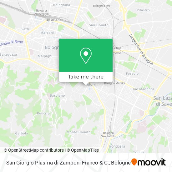 San Giorgio Plasma di Zamboni Franco & C. map