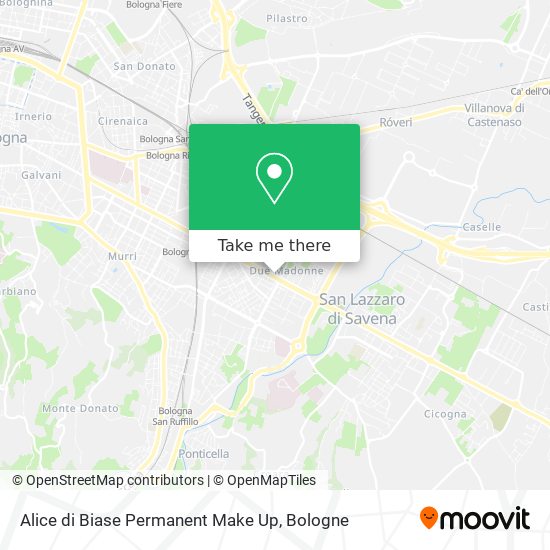 Alice di Biase Permanent Make Up map