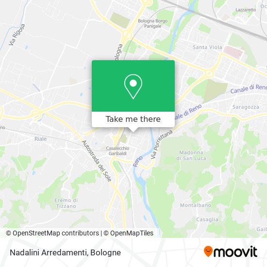 Nadalini Arredamenti map
