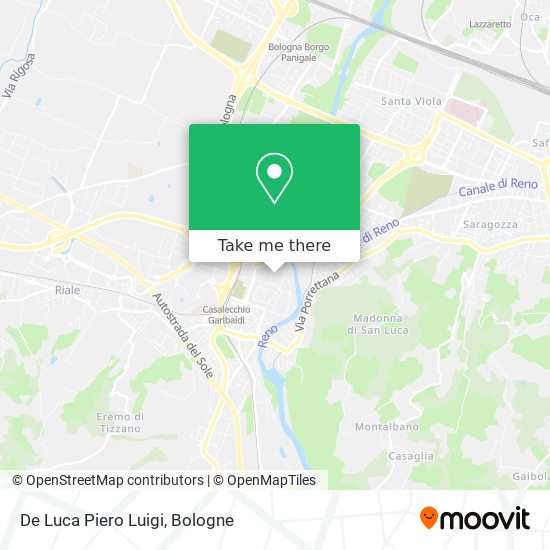 De Luca Piero Luigi map