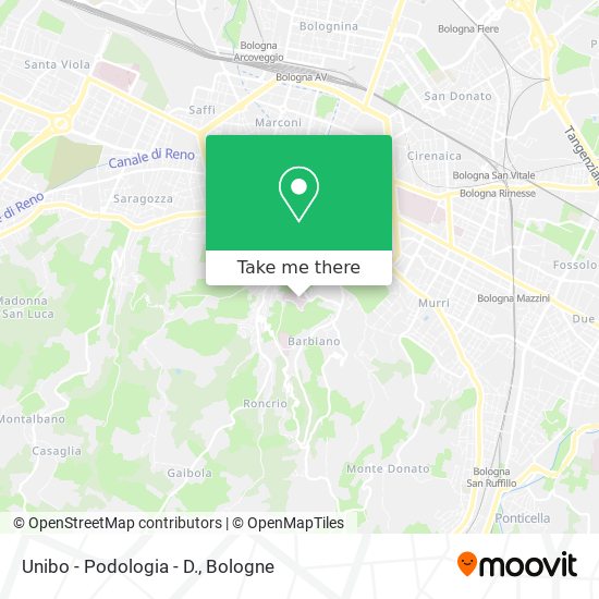 Unibo - Podologia - D. map