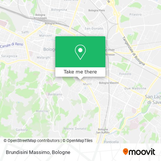Brundisini Massimo map