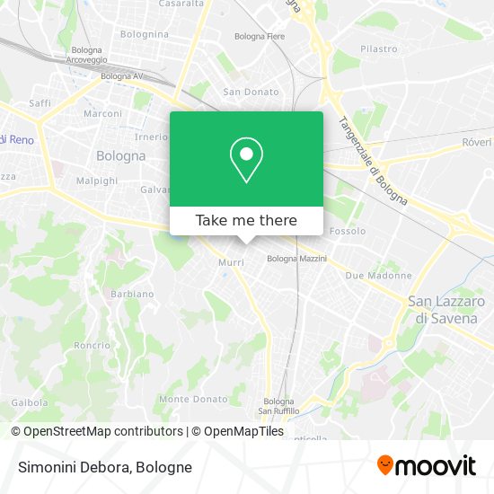 Simonini Debora map