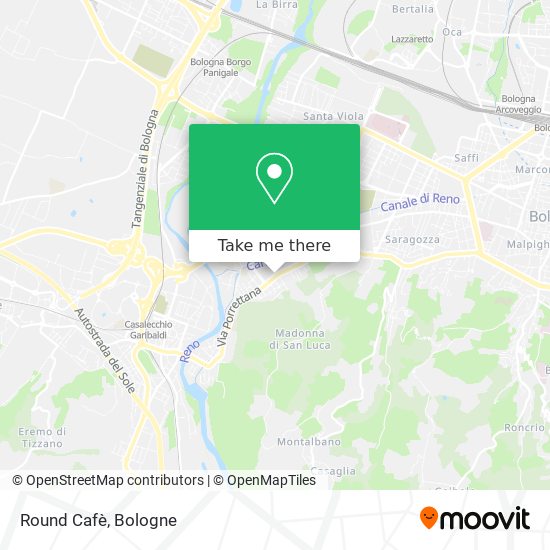 Round Cafè map