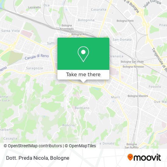 Dott. Preda Nicola map