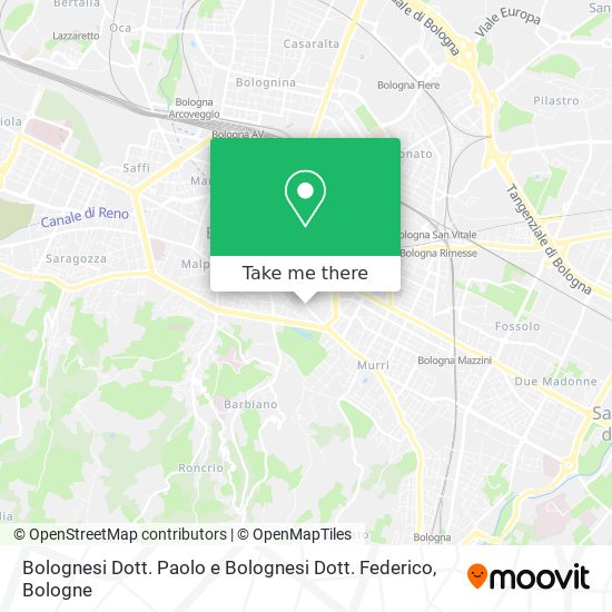Bolognesi Dott. Paolo e Bolognesi Dott. Federico map