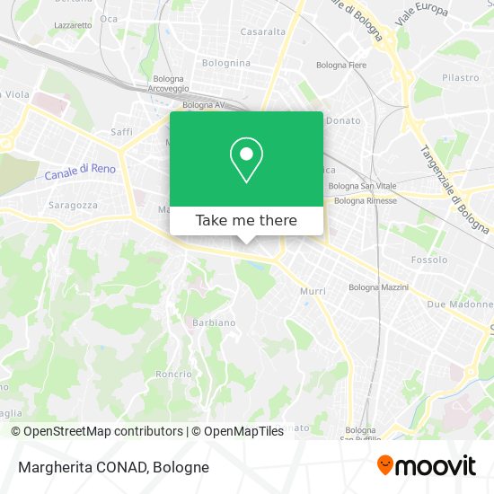 Margherita CONAD map