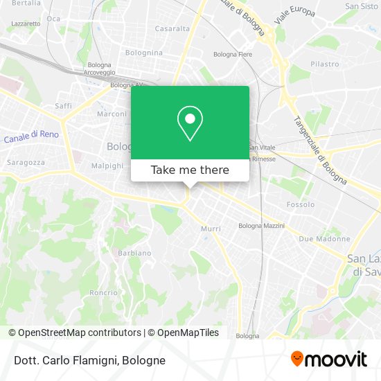 Dott. Carlo Flamigni map