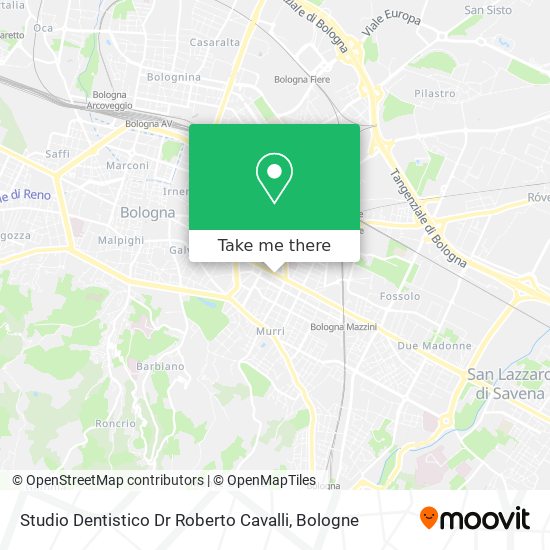 Studio Dentistico Dr Roberto Cavalli map