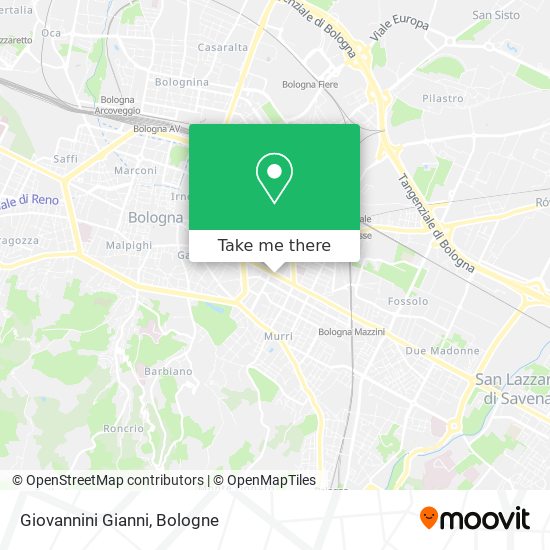 Giovannini Gianni map