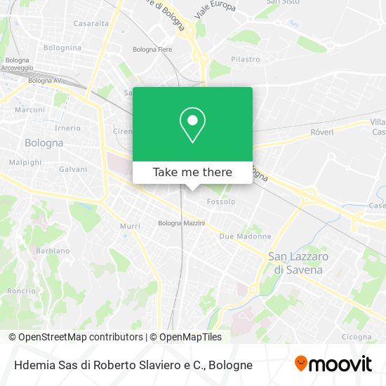 Hdemia Sas di Roberto Slaviero e C. map
