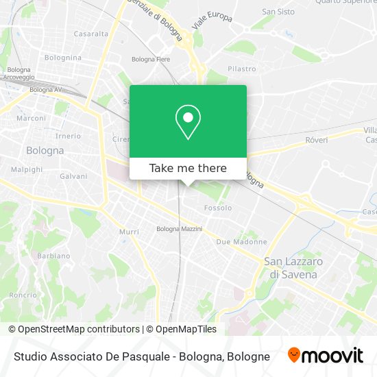 Studio Associato De Pasquale - Bologna map
