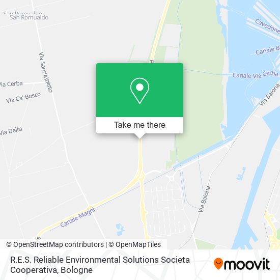 R.E.S. Reliable Environmental Solutions Societa Cooperativa map