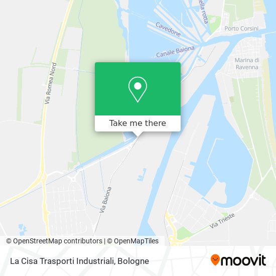 La Cisa Trasporti Industriali map