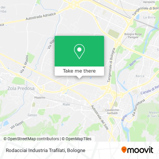 Rodacciai Industria Trafilati map